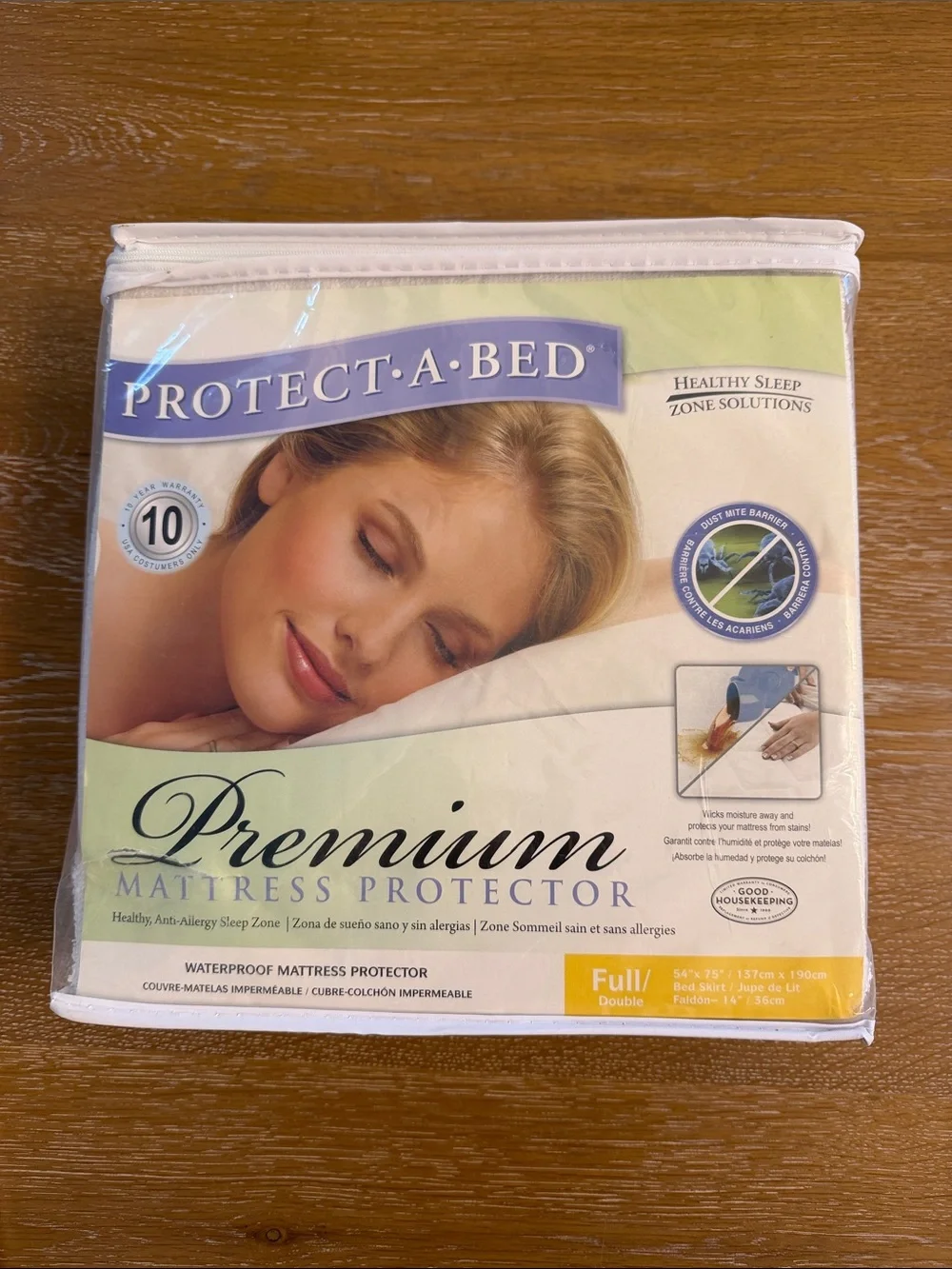 Premium Mattress Protector - White (Full)
